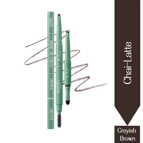 LoveChild Chai|latte| Brow Me Points | Brow Pencil Greyish Brown